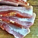 A strip of bacon