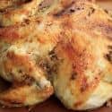 A roast chicken