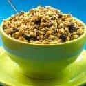 A bowl granola