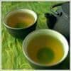 A cup of green tea