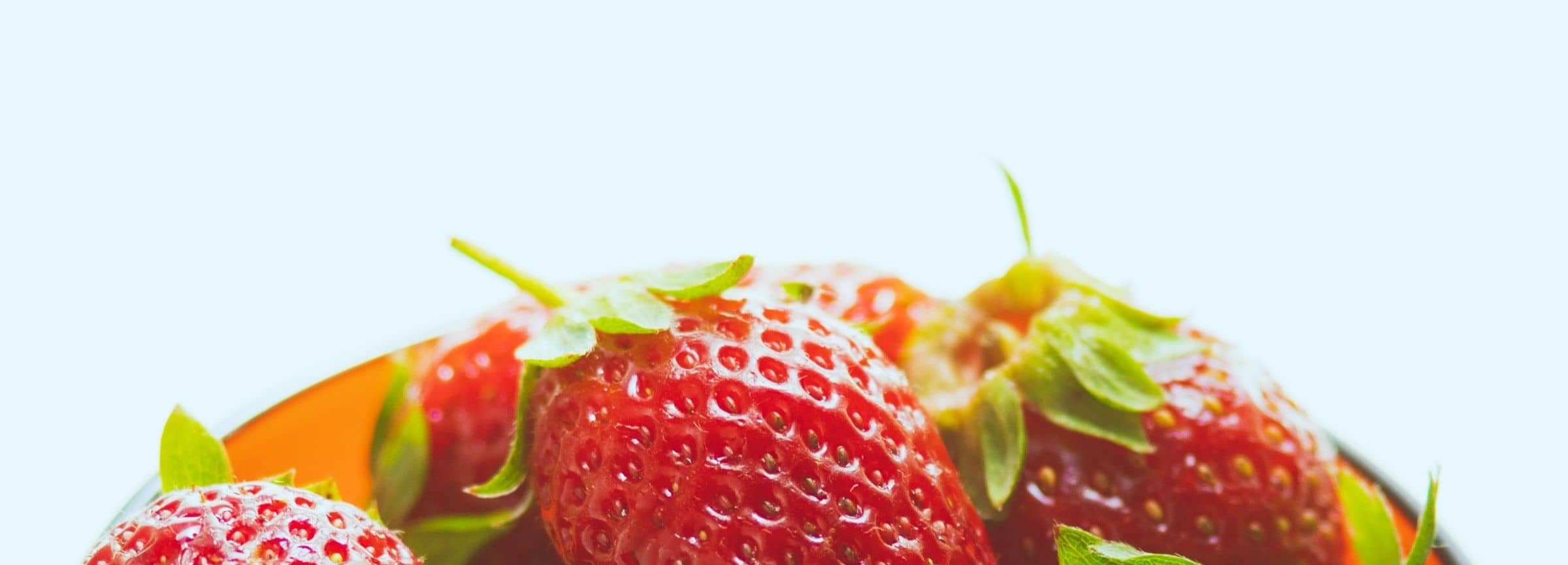 A bowl of strawberries