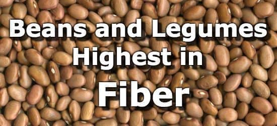 19 Beans and Legumes High in Fiber