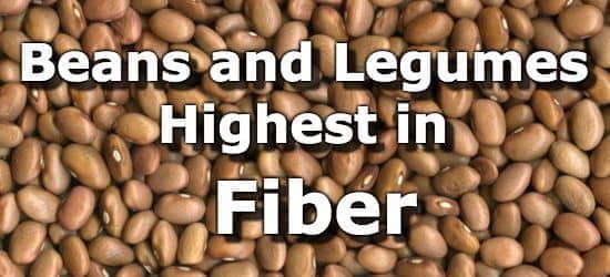 19 Beans And Legumes High In Fiber