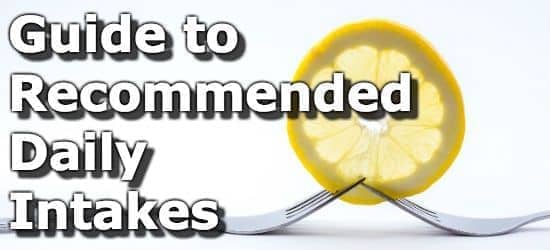 The Complete Guide to Recommended Daily Intakes, Daily Values, and Nutrient Targets