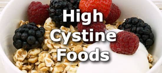 Foods Low In Methionine Chart