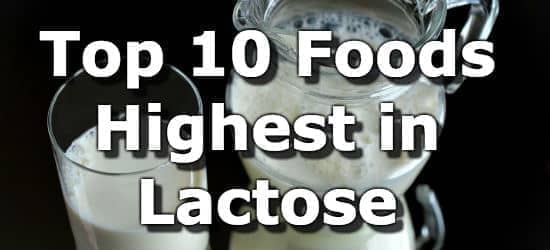 Top 10 Foods Highest in Lactose