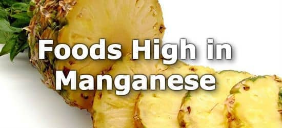 Top 10 Foods Highest in Manganese