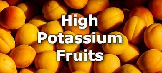 Potassium Rich Foods Chart Usda