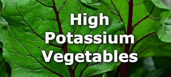 High Potassium Foods List Chart