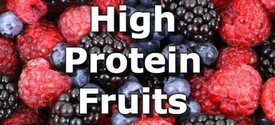 Protein In Fruits And Vegetables Chart