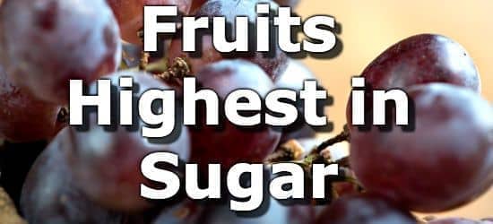 Fruit Sugar Content Chart