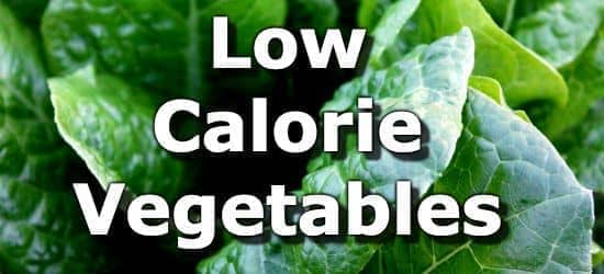 Calories In Raw Vegetables Chart