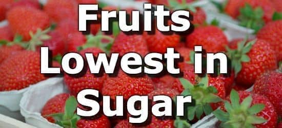 High Sugar Fruits Chart