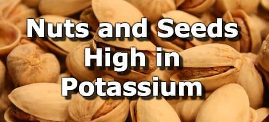 Potassium Nuts Chart