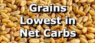 Grains Low in Net Carbs