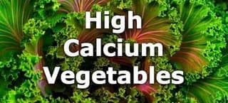 High Calcium Vegetables