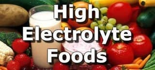 Foods High in Electrolytes