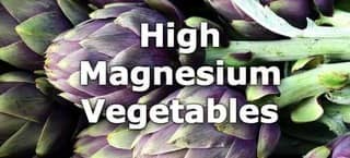 High Magnesium Vegetables