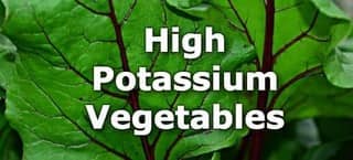 High Potassium Vegetables