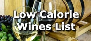 Low Calorie Wines