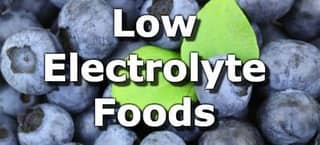 10 Low Electrolyte Foods for People with Chronic Kidney Disease