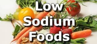 Low Sodium Foods for People with High Blood Pressure (Hypertension)