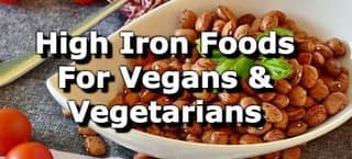 Iron Foods for Vegetarians and Vegans