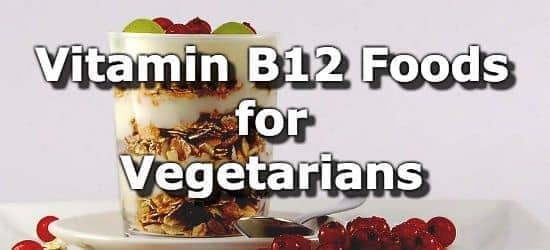 Diet Chart For Vitamin B12 Deficiency