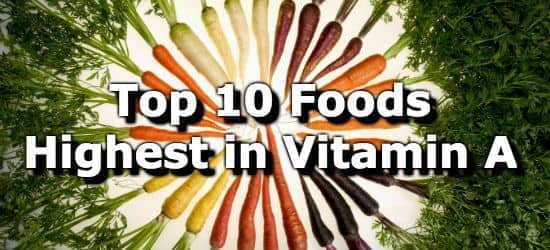 Top 10 Foods High in Vitamin A
